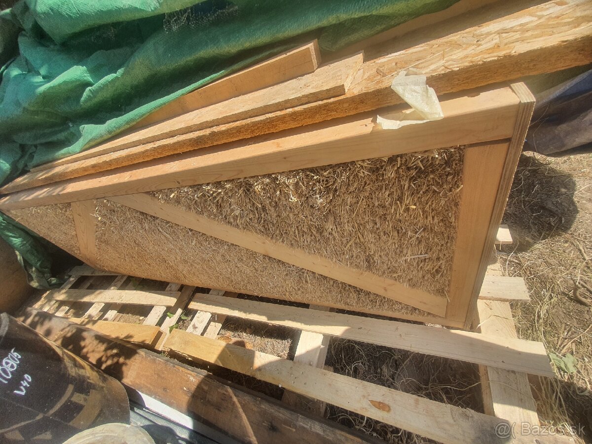 Drevo slamenny panel Senec - 3