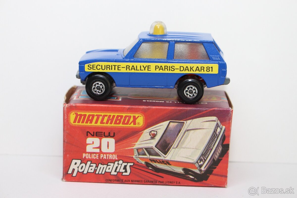 Matchbox RM Police patrol - 3