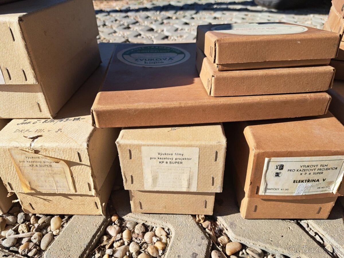 Výukový materiál pre školy, kotúčové a kazetové filmy ČSSR - 3