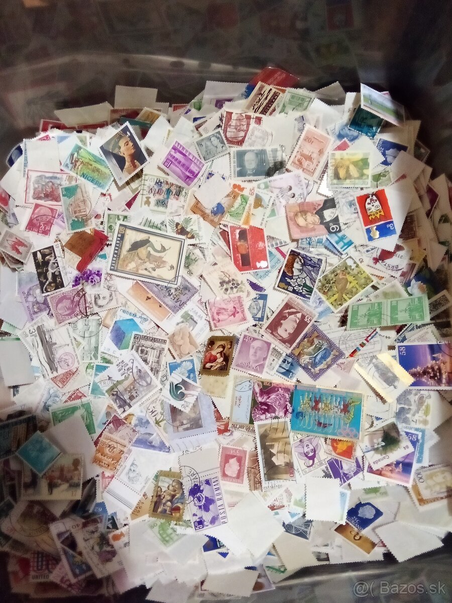 poštové známky 100 g - 3