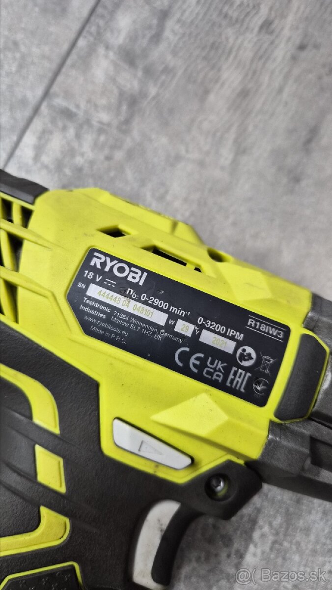 Rázový Ryobi ONE+ R18IW3 - 3