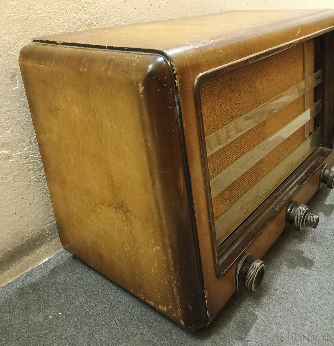 Staré retro rádio Telefunken Pamir - 3