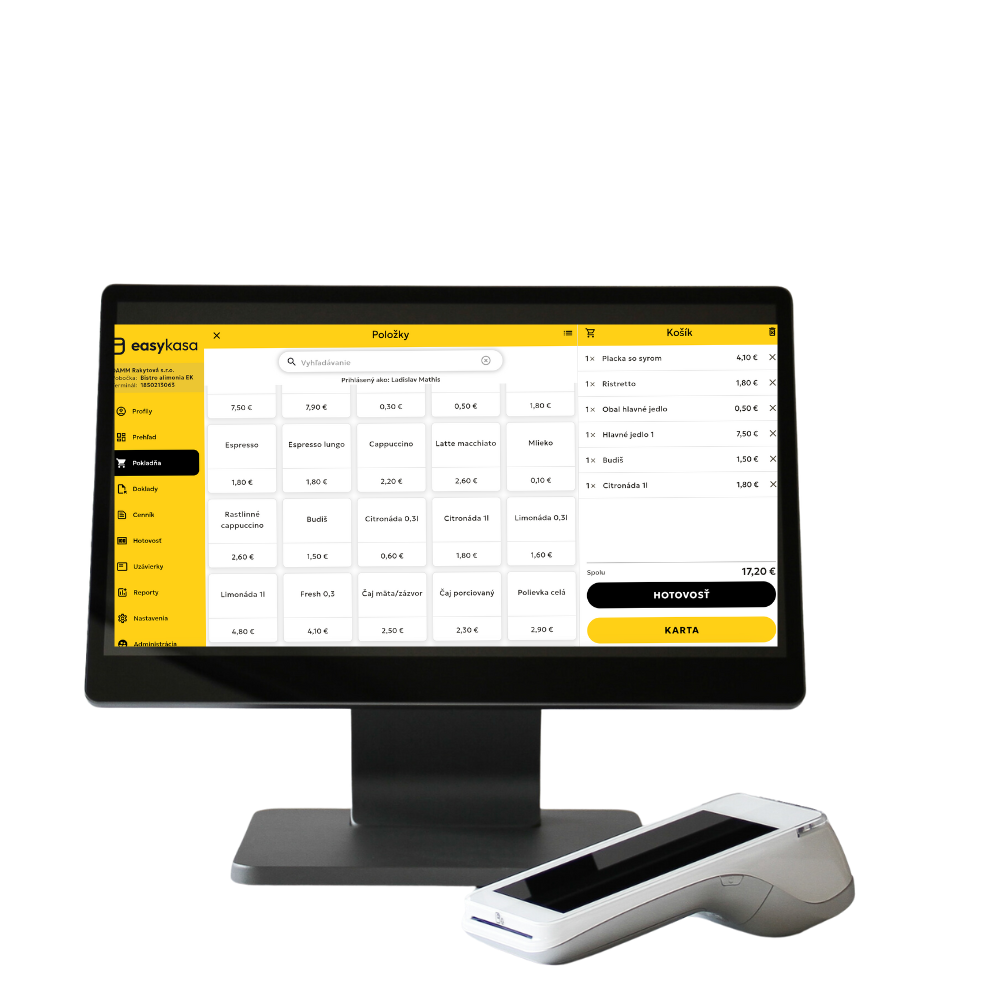 Mobilná ekasa - pokladňa 3v1 - 3