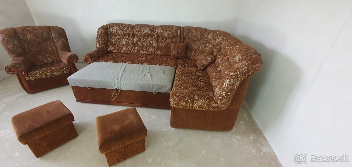 Rohova sedacia súprava, ZNÍŽENA CENA do 6 januara - 3