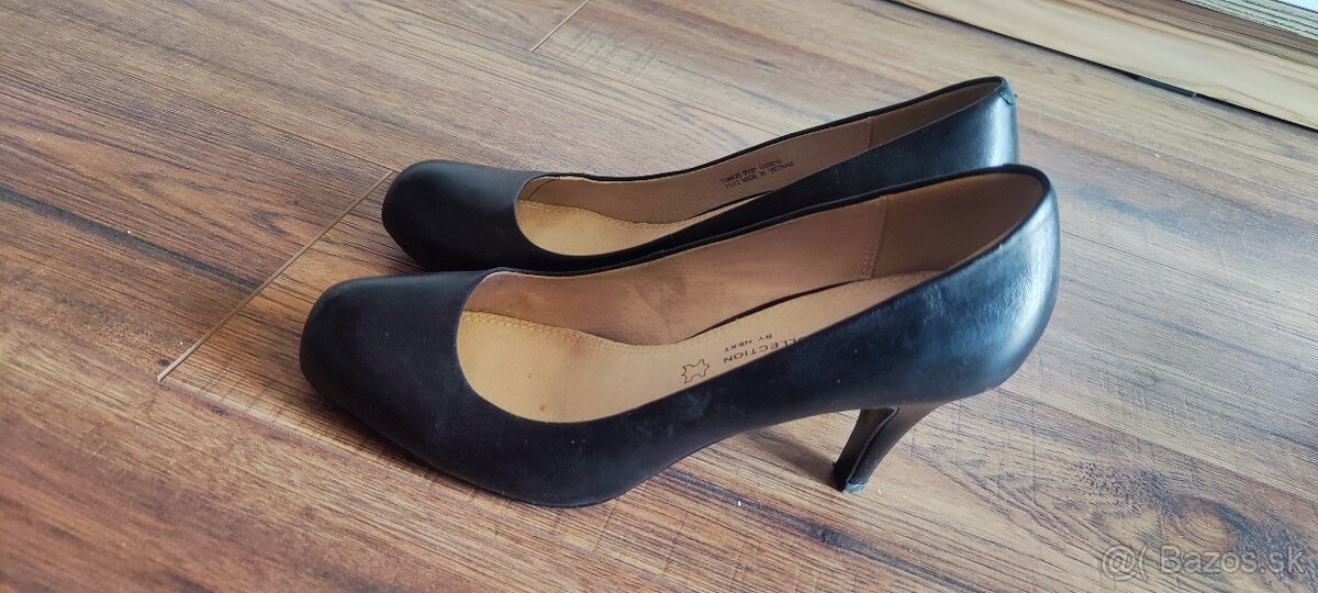 Kožené poltopánky Next - 3