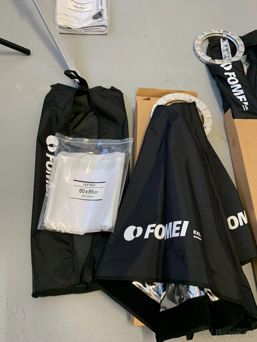 3× Fomei Recta Exclusive Softbox 60×85 S - 3