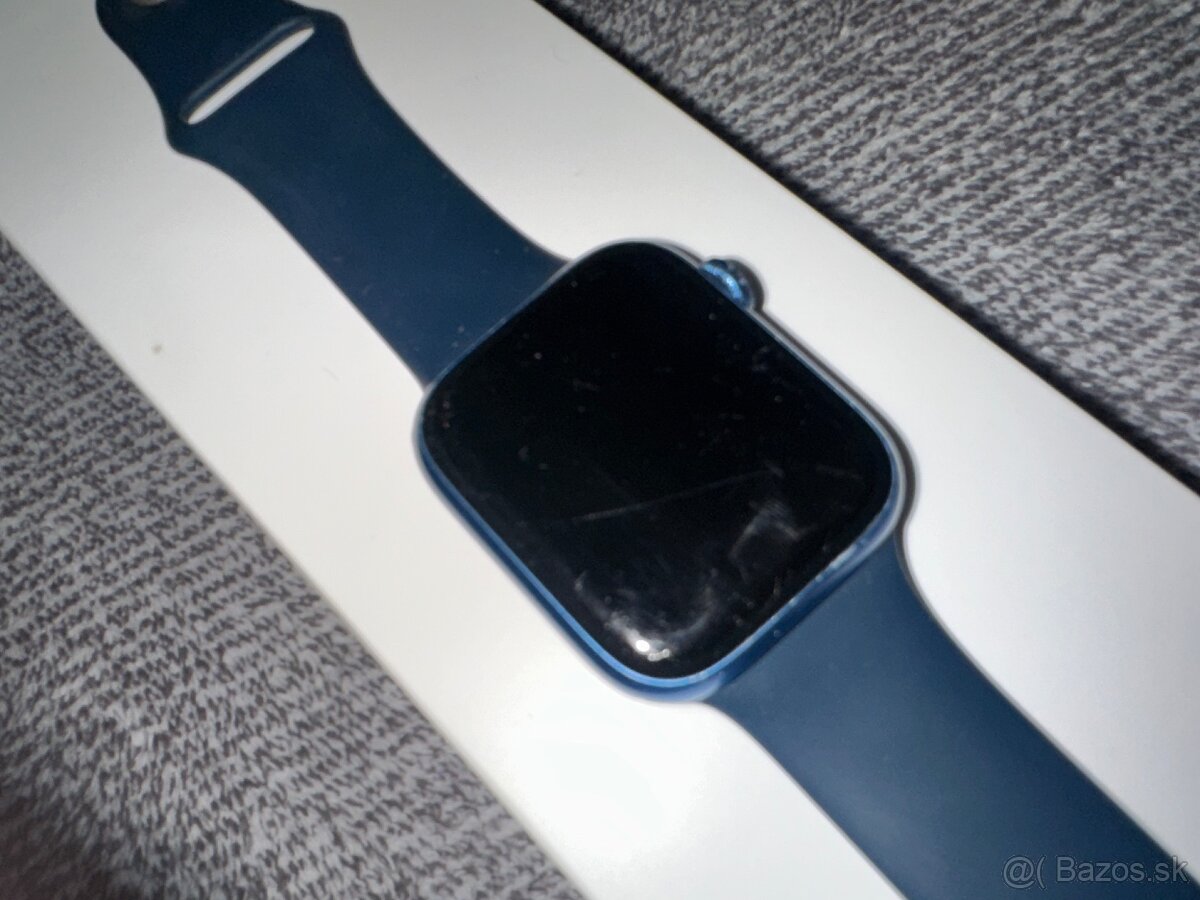 Predám Apple Watch Series 7 45mm Blue - 3