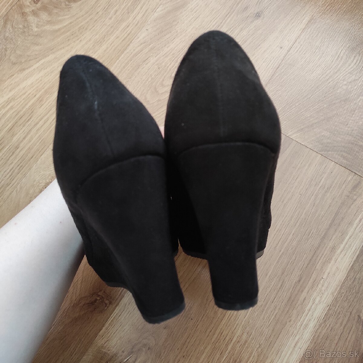 Lodičky na kline/plnom opätku - 3