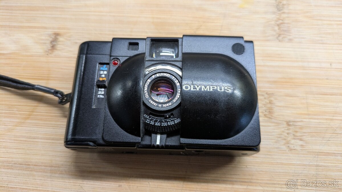 Olympus XA + blesk, plne funkčné - 3