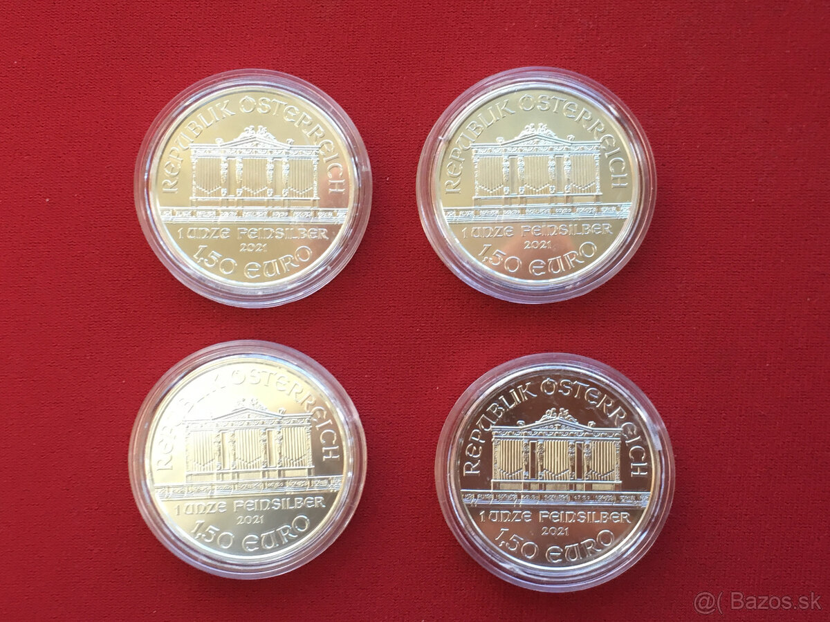 1 oz investičné striebro Wiener Philharmoniker - 3