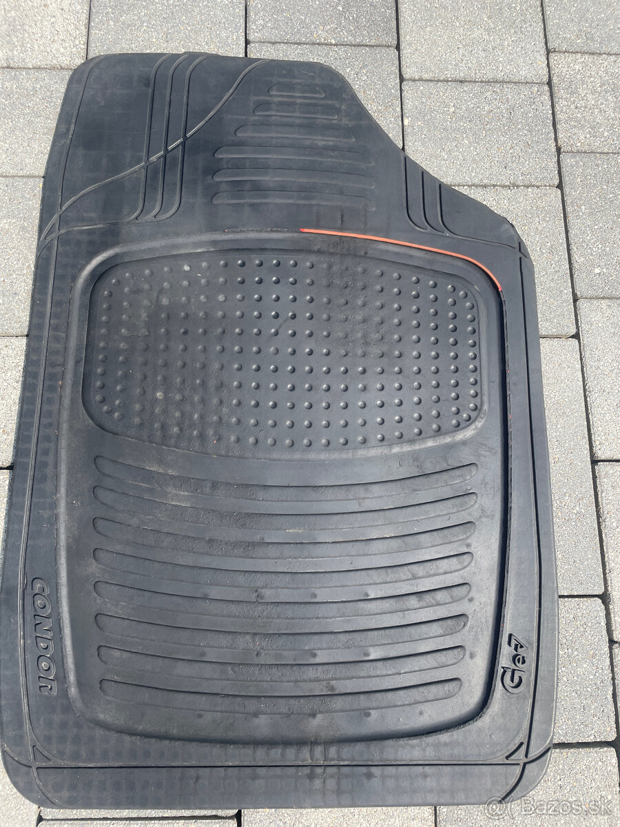 Gumové autokoberce CONDOR – sada 4 ks (predné + zadné) - 3