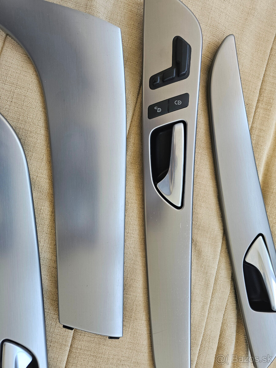 >>>SET hliníkový dekor - lišty - interiér MERCEDES W166/X166 - 3