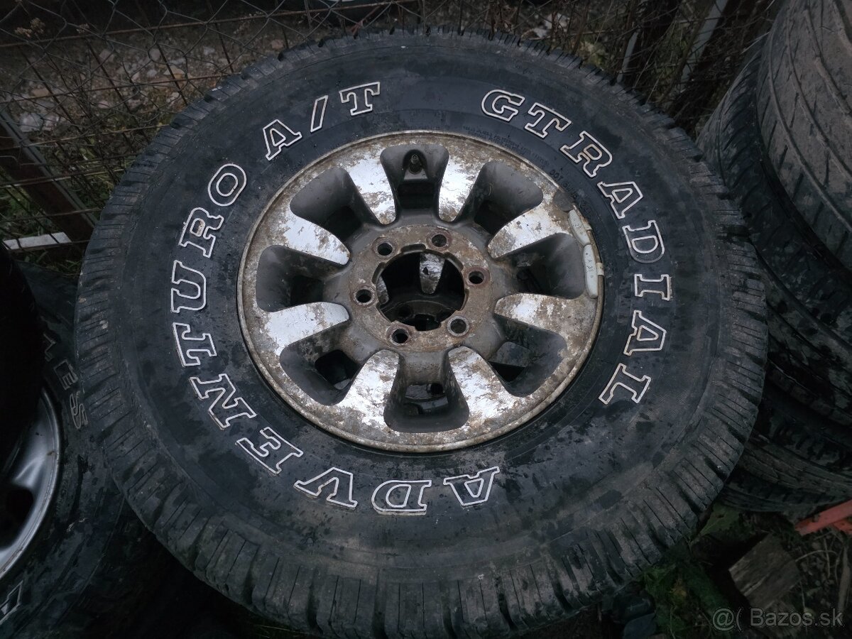 Disky kolesa Mitsubishi Pajero 6x139.7 R15 R16 - 3