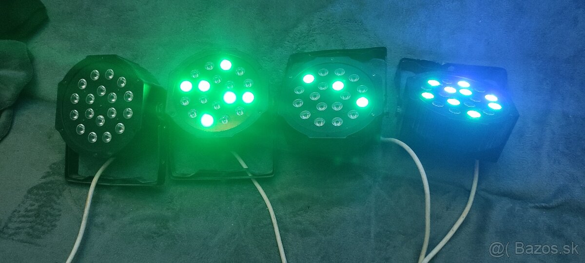 LED par DMX 18x3w - 3