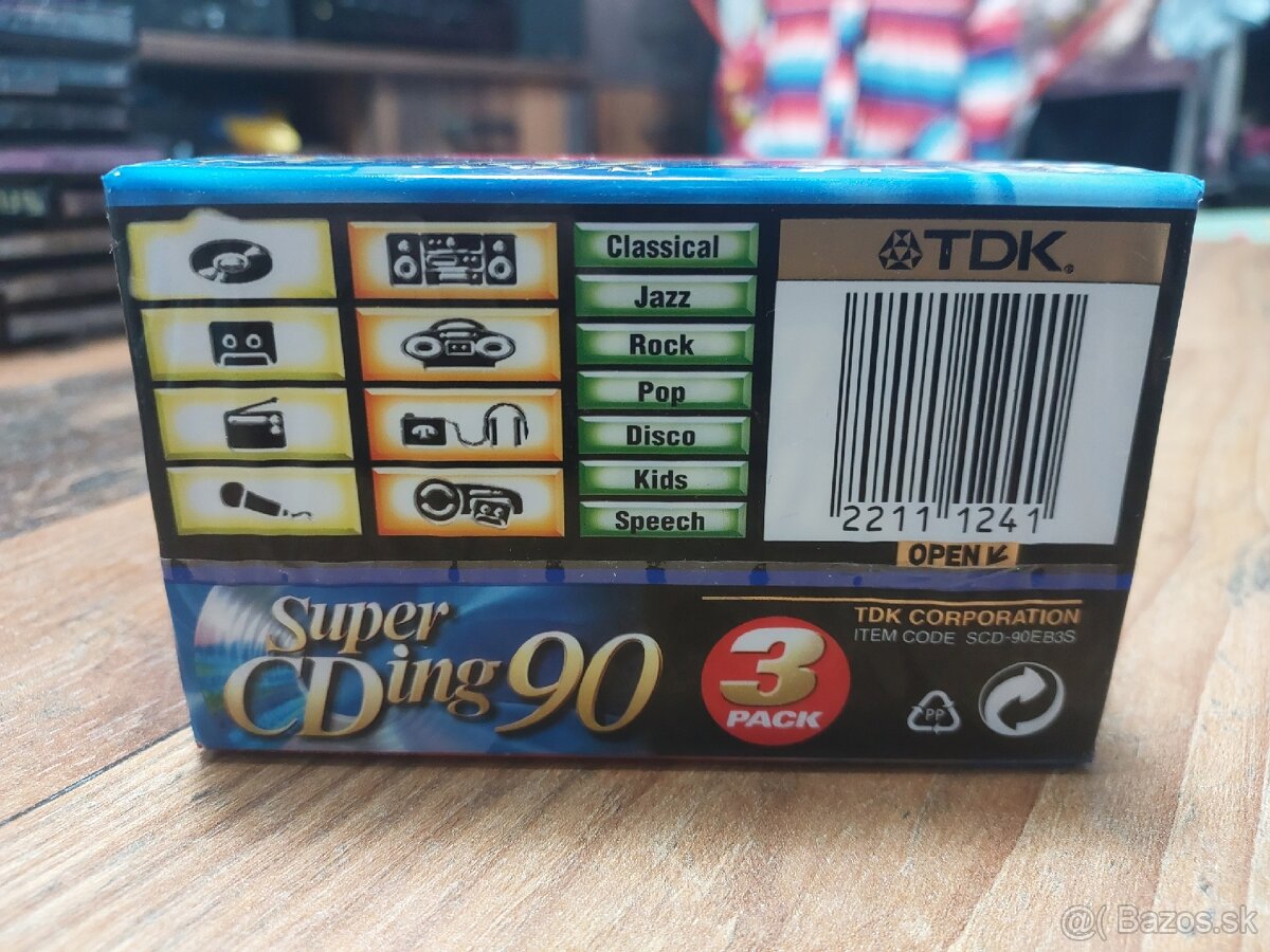 TDK SUPER CD 90min TYPE II - 3