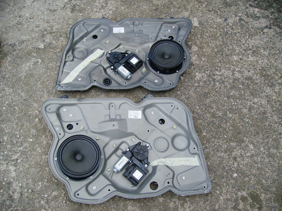 zamoky, spustac, mechanizmus, octavia II, fabia 2 , škoda - 3