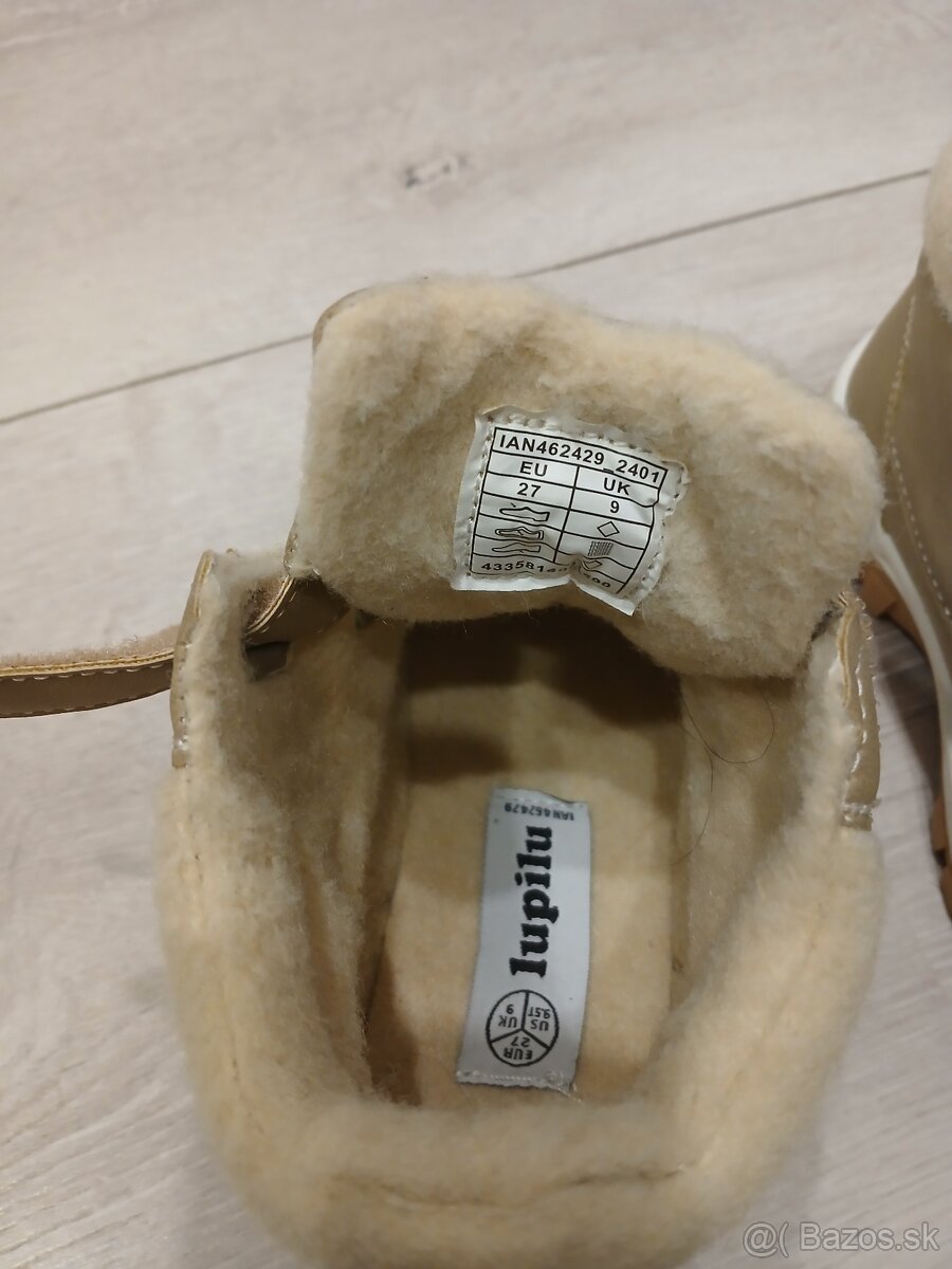 Zimné topánky veľkosť 27 - nové, ani raz neobuté - 3