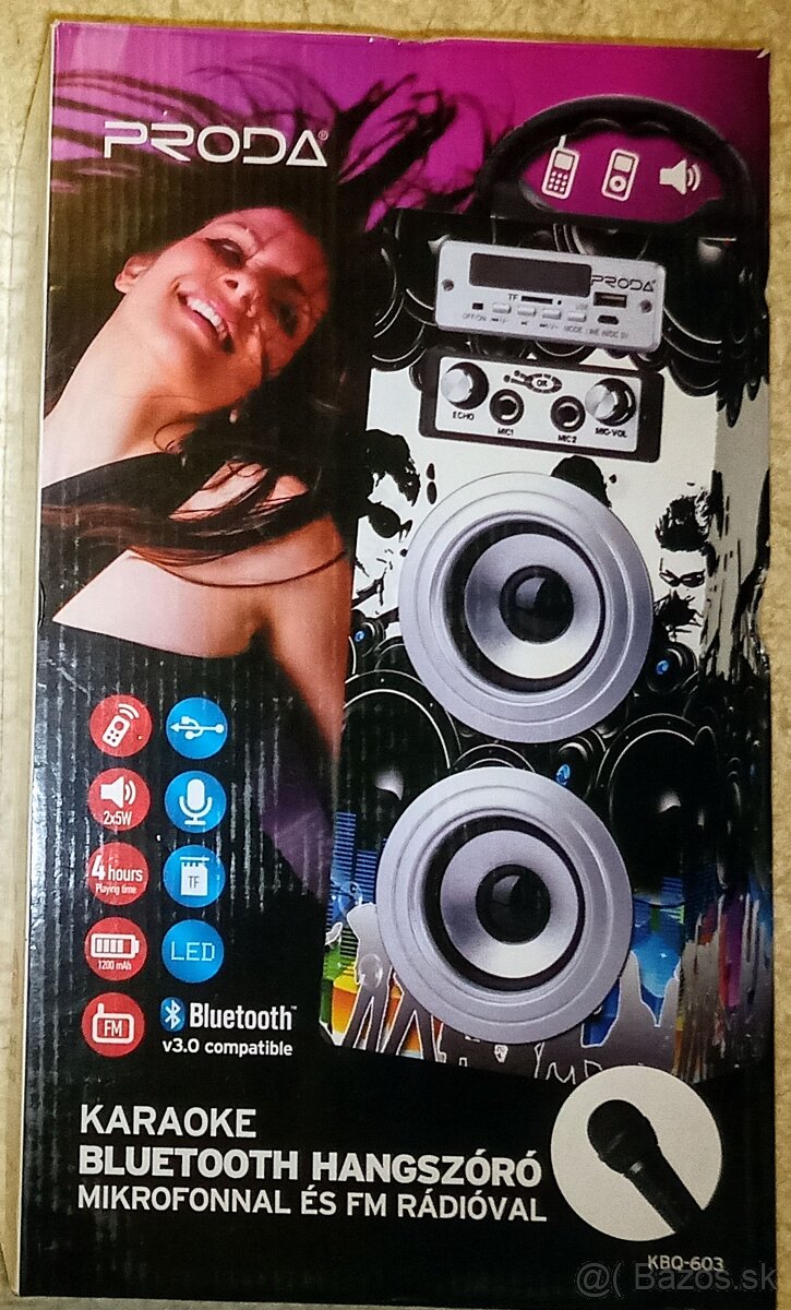 Reprák karaoke party rádio + mikrofon - Kontakt e-mailom - 3