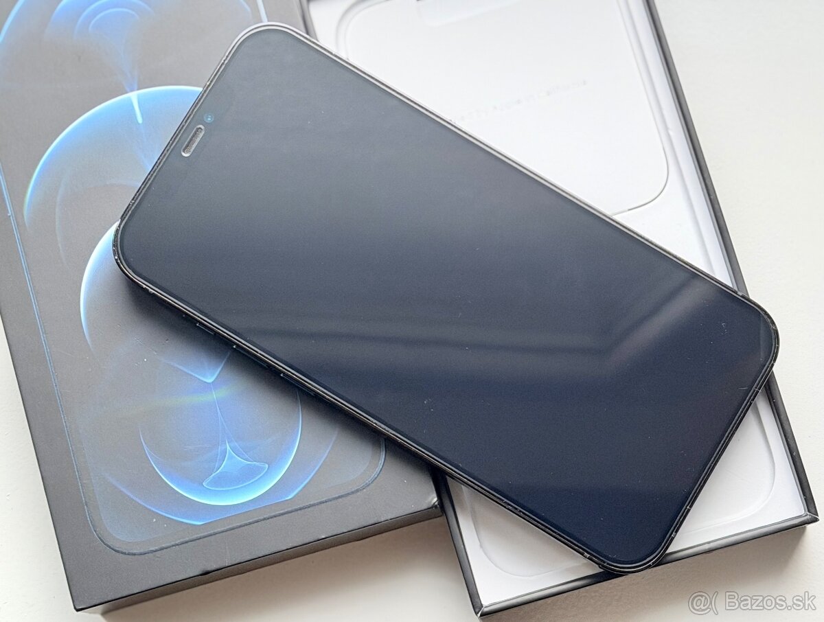 iPhone 12 Pro Max Pacific Blue BATERIE 100% TOP - 3