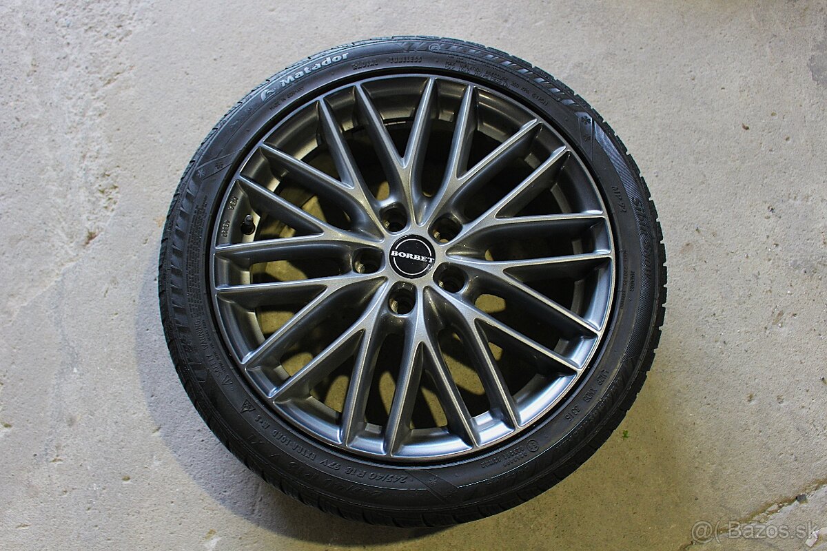 18”---ORIGINAL-----BORBET-----5x112 r18----ZIMNA SADA - 3