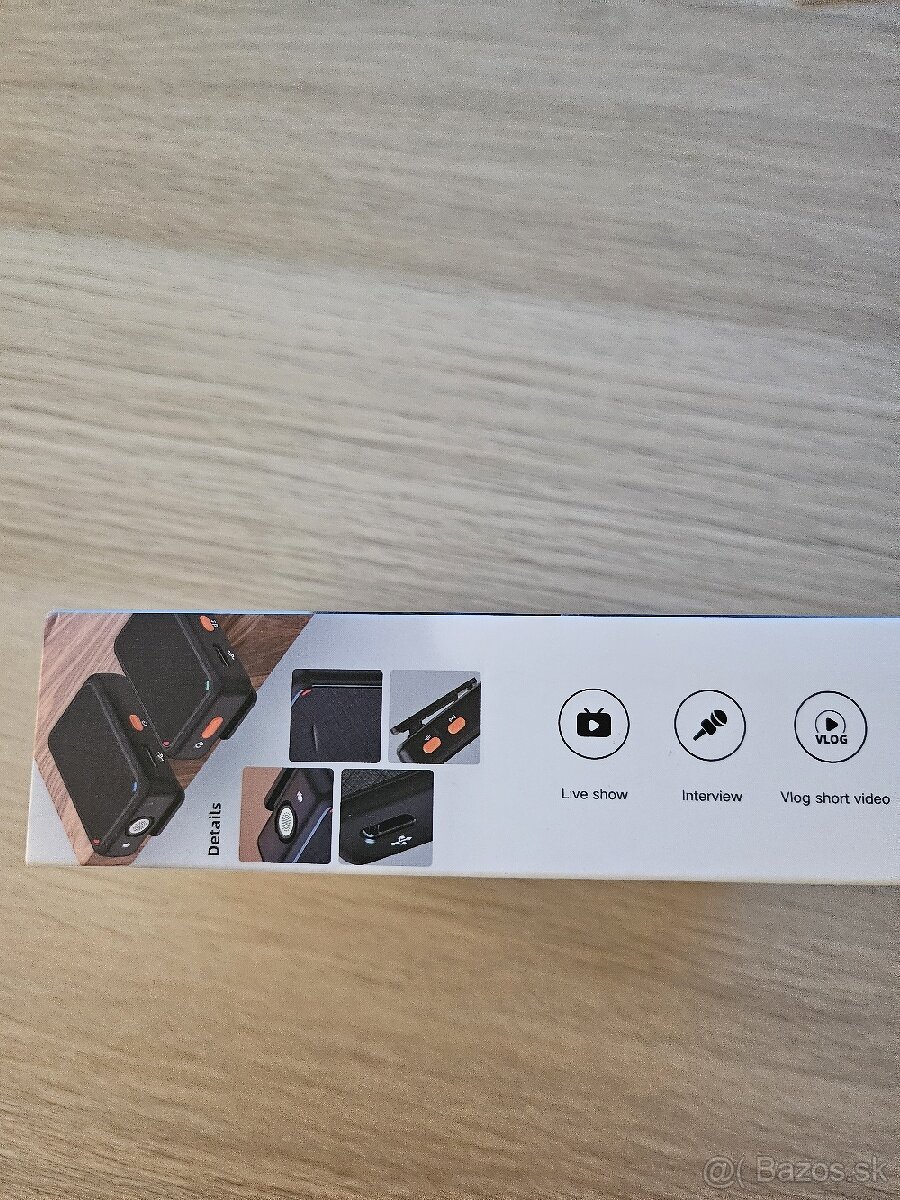 Predam bezdrôtové mikrofony pre kameru, MT - 3