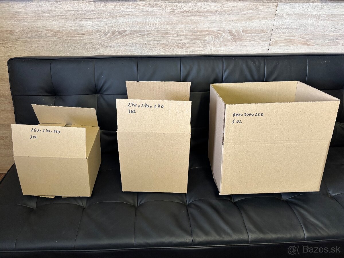 Kartónové krabice - 3