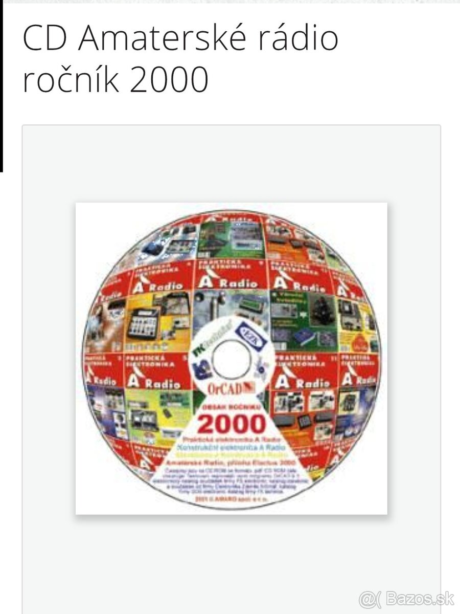 Predám ročníky Amatérske rádio na cd + katalógy KTE na CD - 3