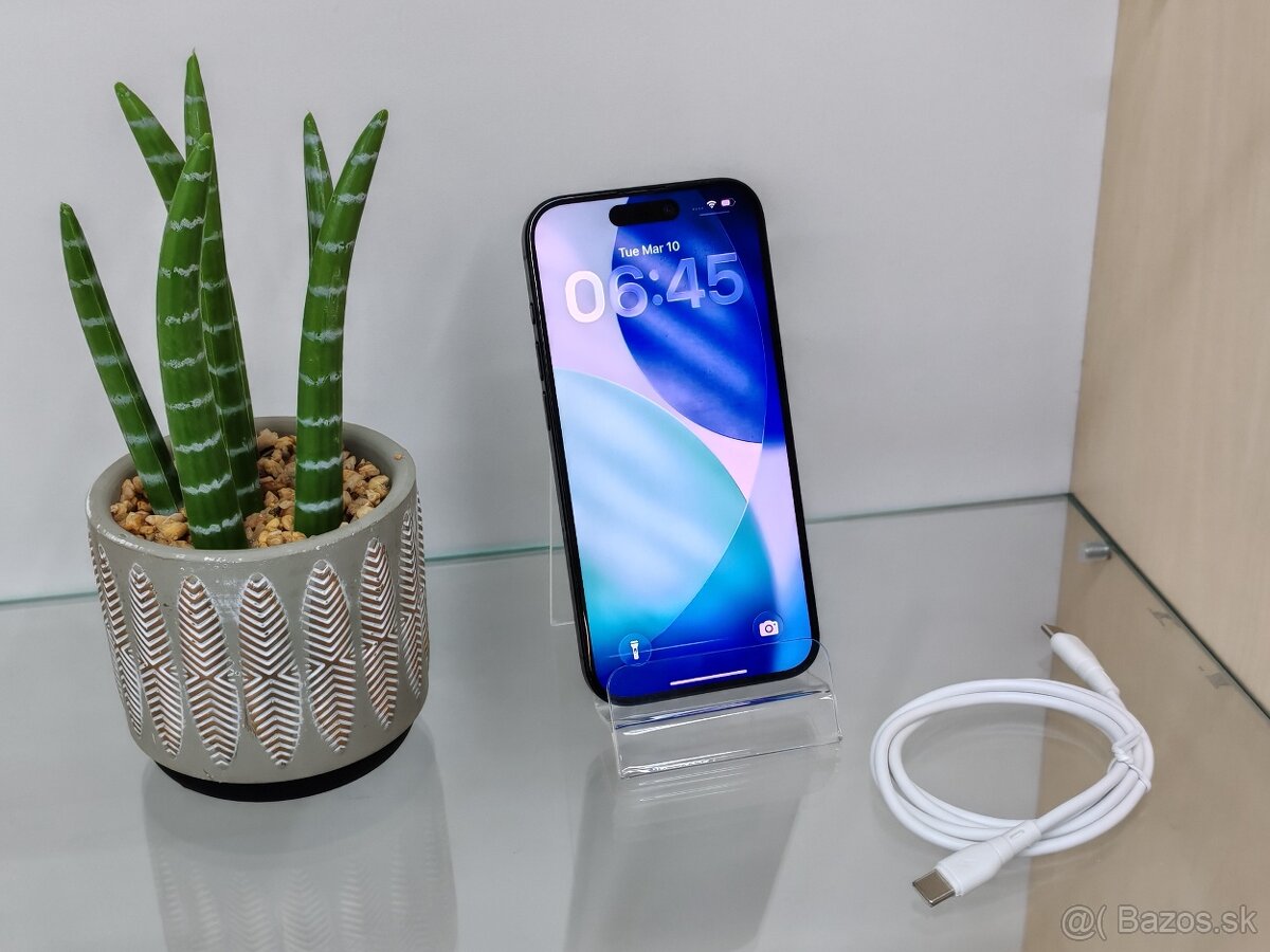 iPhone 15 Pro 128GB Black Titanium | ZÁRUKA 12M - 3