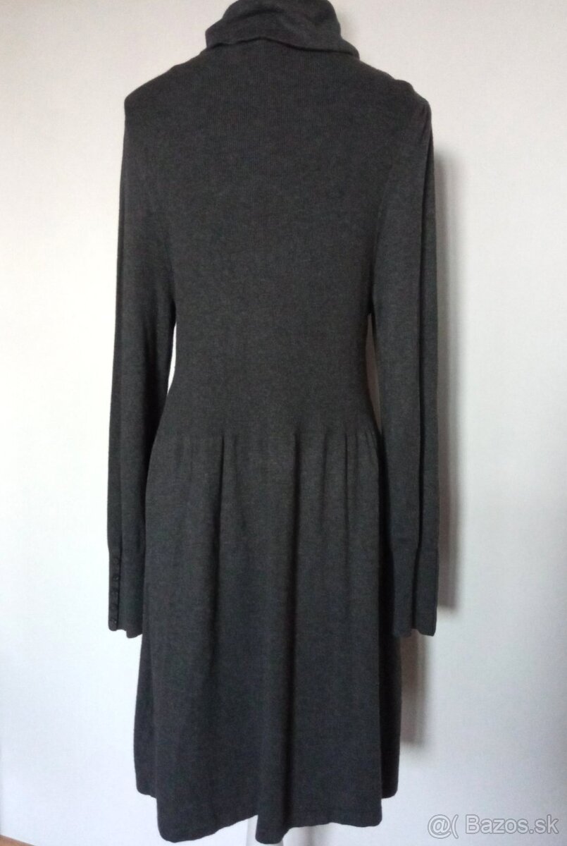 Šedé úpletové šaty - George - 3