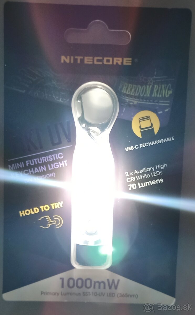 💡💡💡 Nová nerozbalená mini baterka Nitecore Tiki UV💡💡💡 - 3