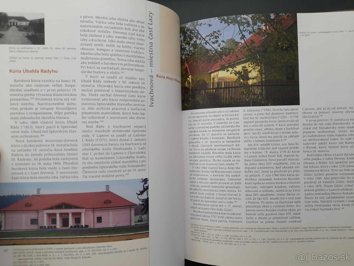 Vidiecke šľachtické sídla v Liptovskej stolici - 3