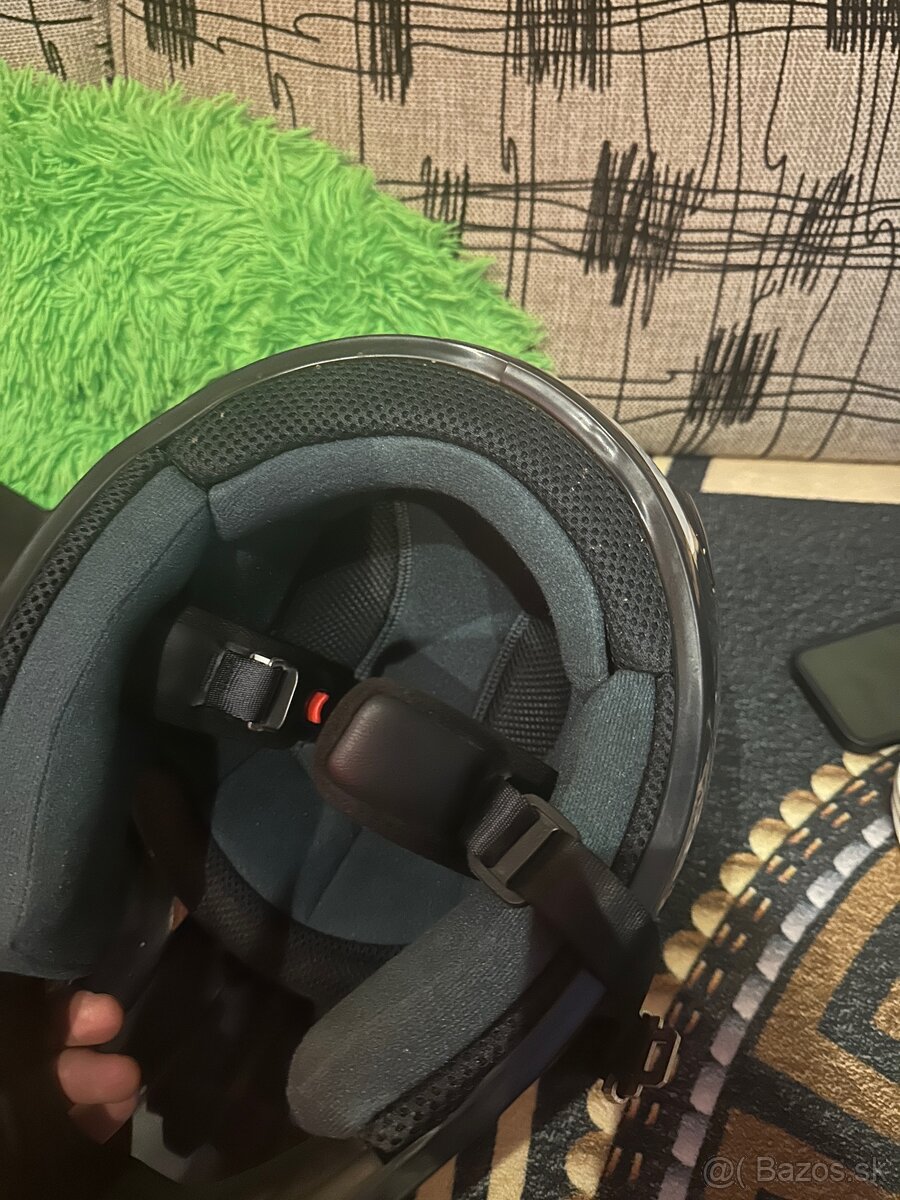 Predám prilbu na motorku motocross + rukavice - 3