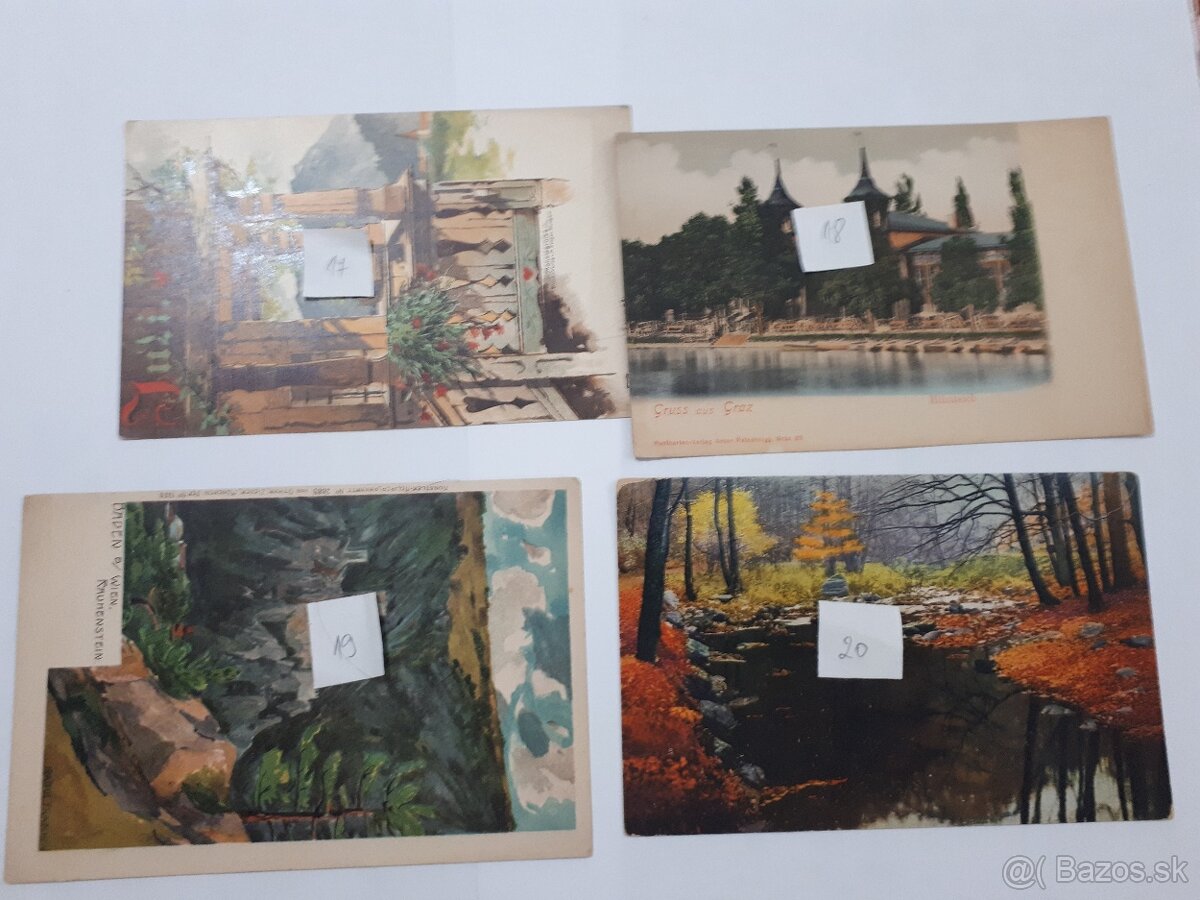 Stare pohladnice R-U a svet - 3