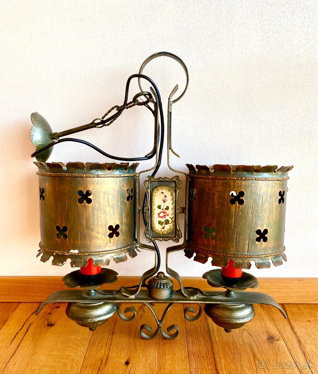 Starý mohutný lustr - 3