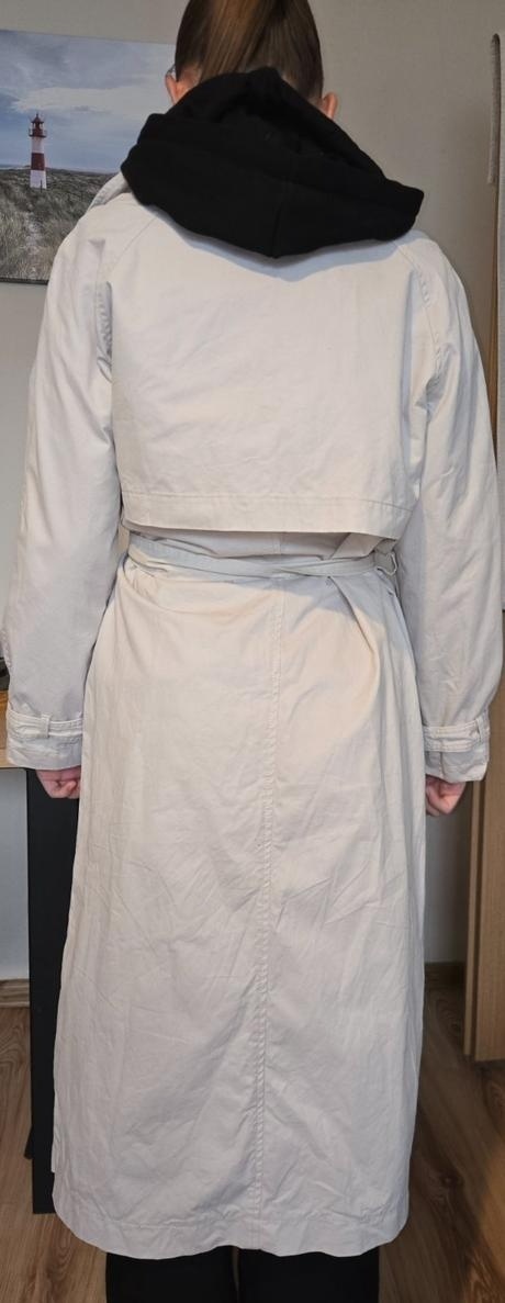 Dámsky trenčkot vel.S (OVERSIZE) - 3