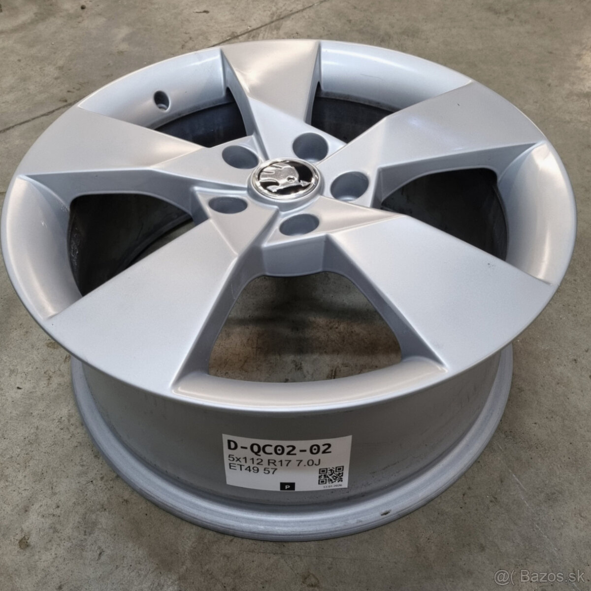Hliníkové disky 5x112 R17 7J ET49 - 3