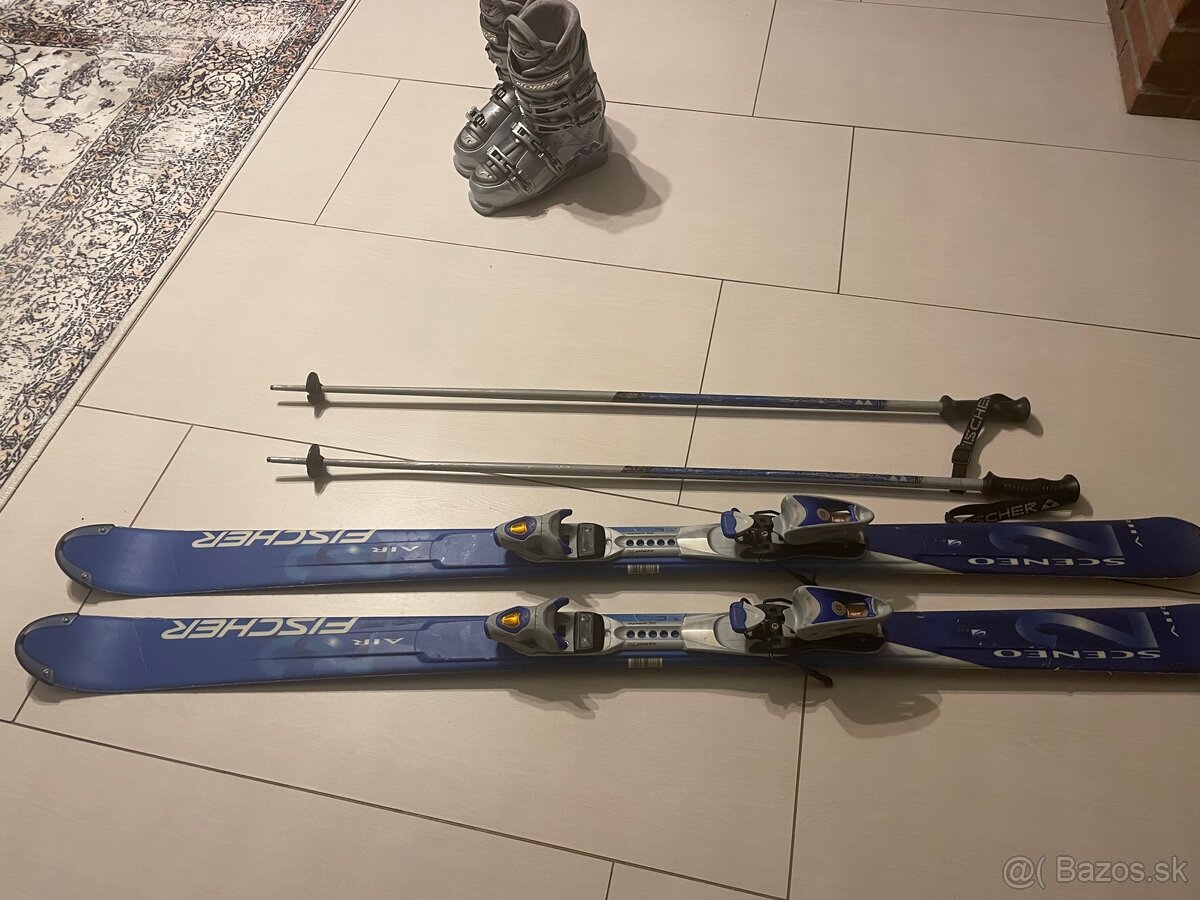 Dámske lyziarky + lyže+ palice - 3