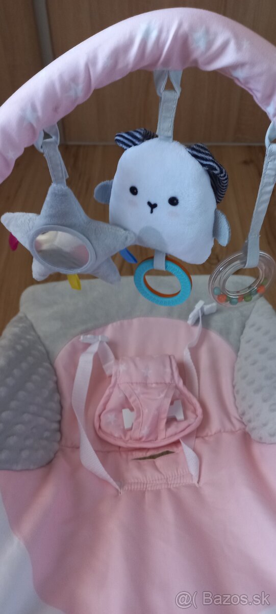 Vibračné lehátko pre vek 0+ až do 9kg - 3