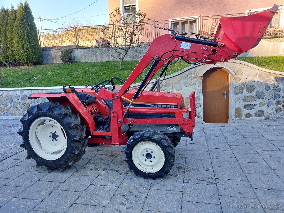 Predám malotraktor yanmar f255 - 3