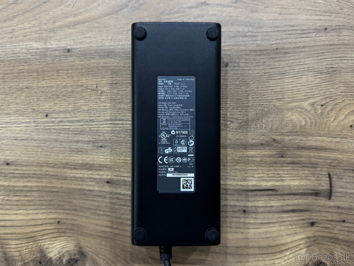 Originál napájací adaptér na XBOX 360E - 3