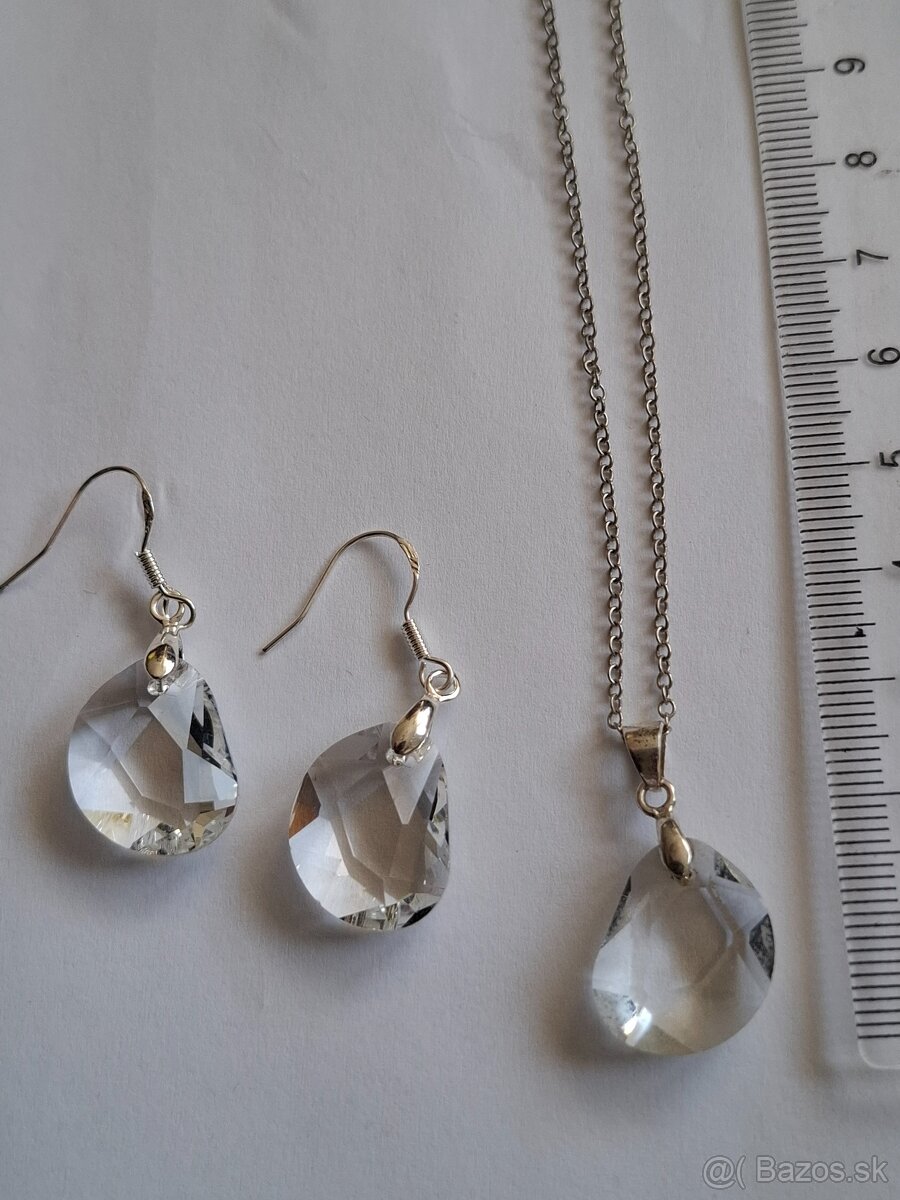 Strieborná sada šperkov - 3