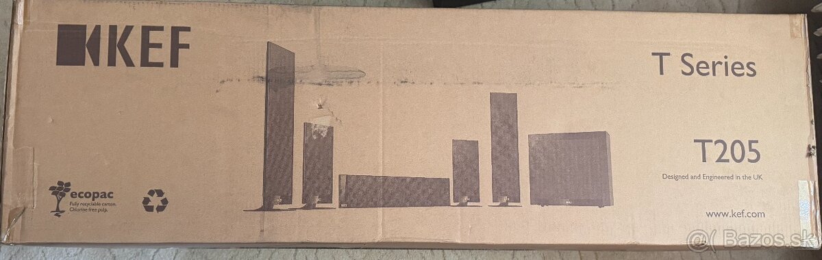 Kef T205 Multi-Pack surroundsystem - 3