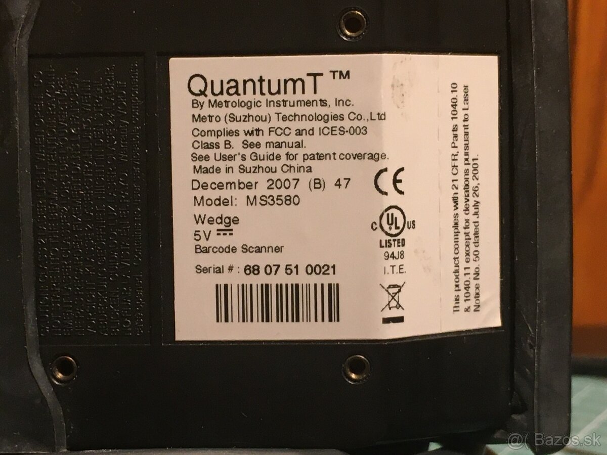 QuantumT + DataLogic čítačka skener čiarových kódov - 3