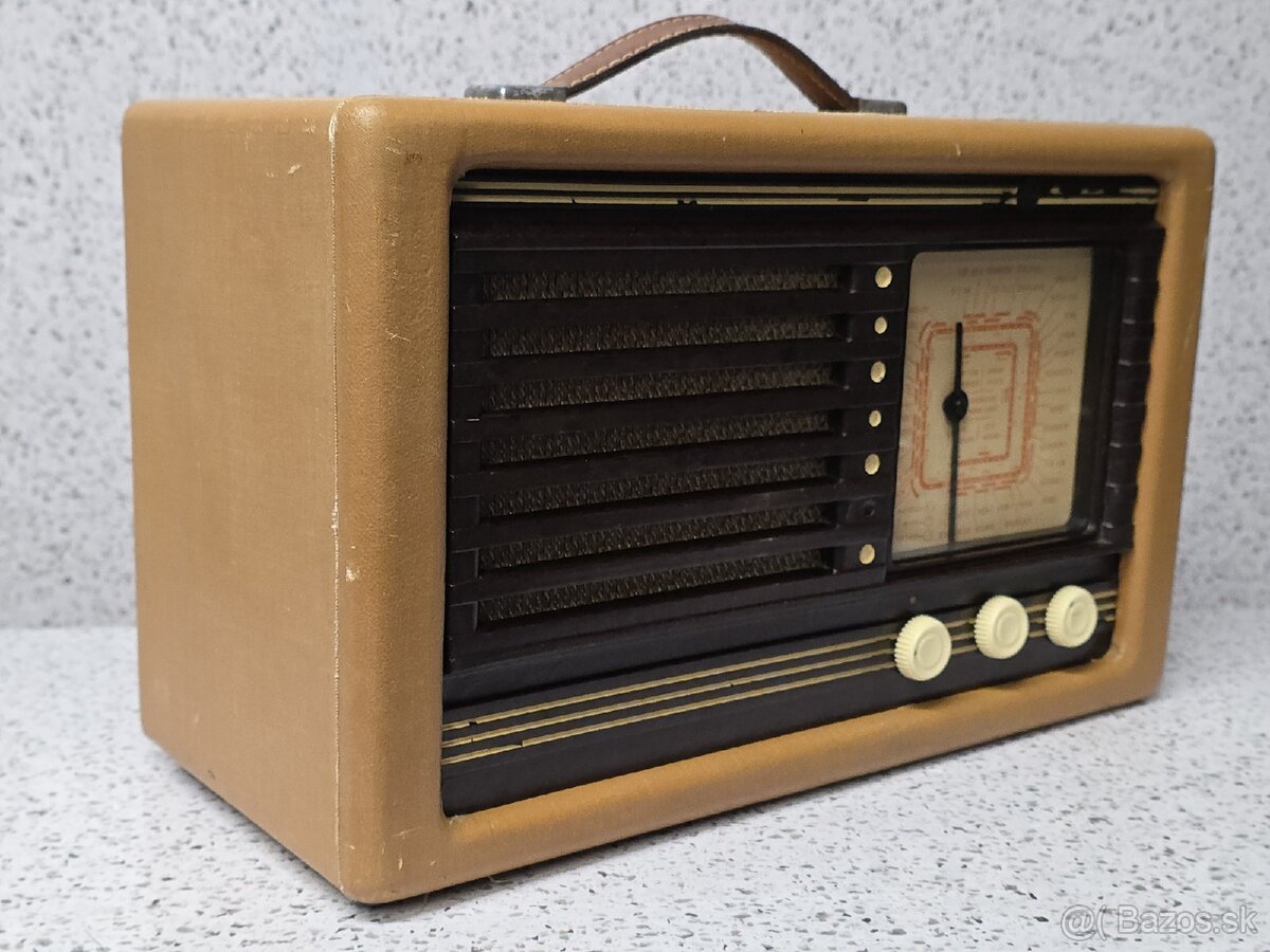 ☆ starožitné elektronkove radio Tesla 3101B - 3