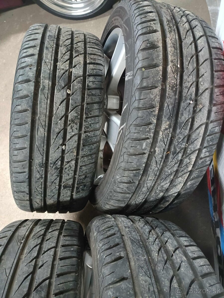 4ks alu disky orig. Seat 5x112 R17 7mm 225/45 - 3