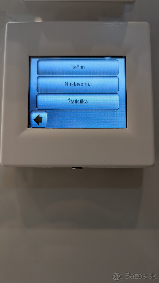 Termostat (dotykový),Programovateľný, priestor + podlaha - 3