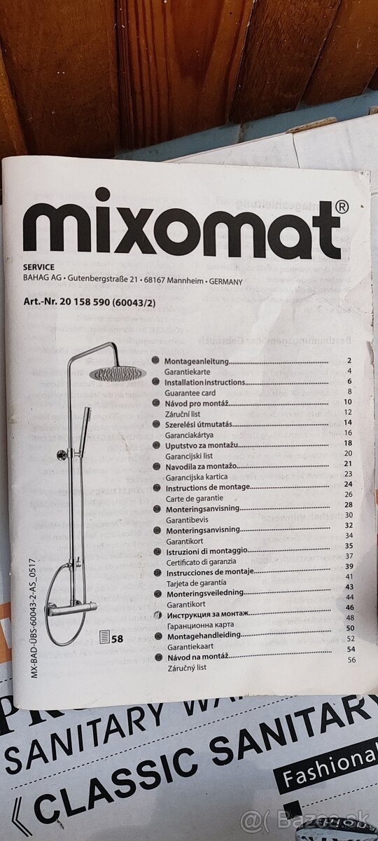 Termostatická sprchová batéria - 3