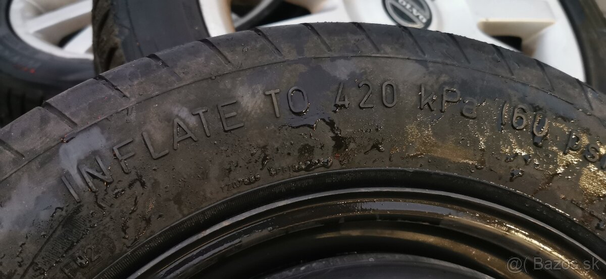 Predam rezervne koleso na volvo s40, V40, rozteč 4x114,3 - 3