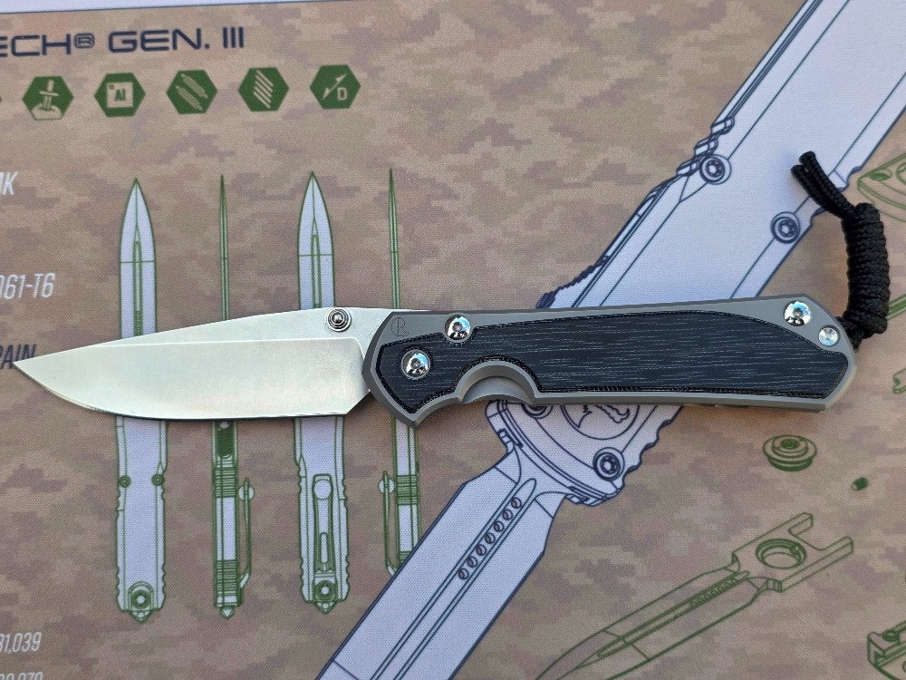 CRK Large Sebenza 31 Black Micarta - 3