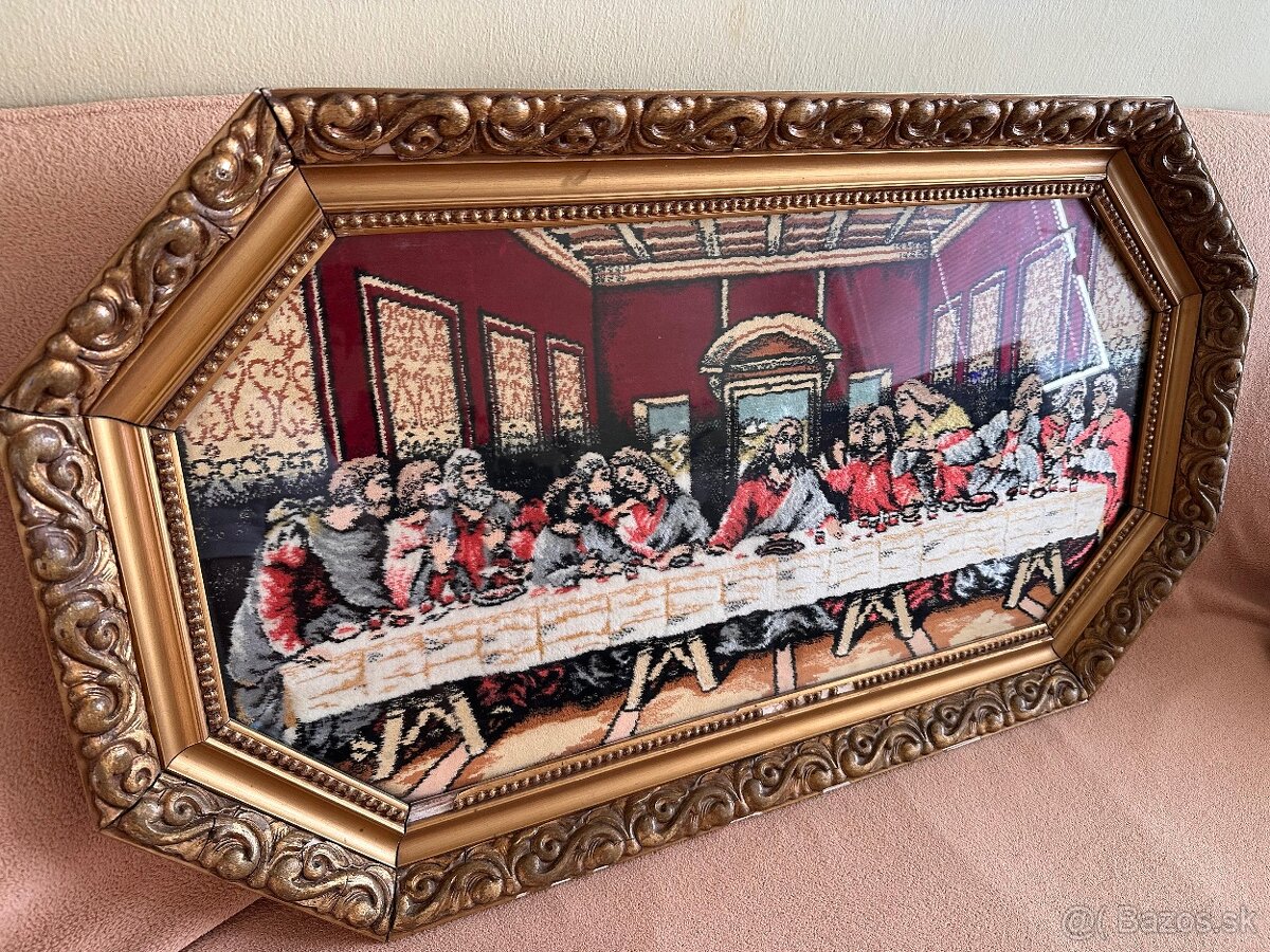 Gobelín posledná večera - obraz - 3